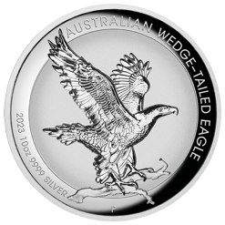 2023 Australian Wedge-Tailed Eagle 10oz Silver Incused Coin