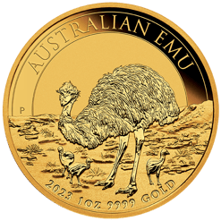 2023 Australian Emu 1oz Gold Bullion Coin