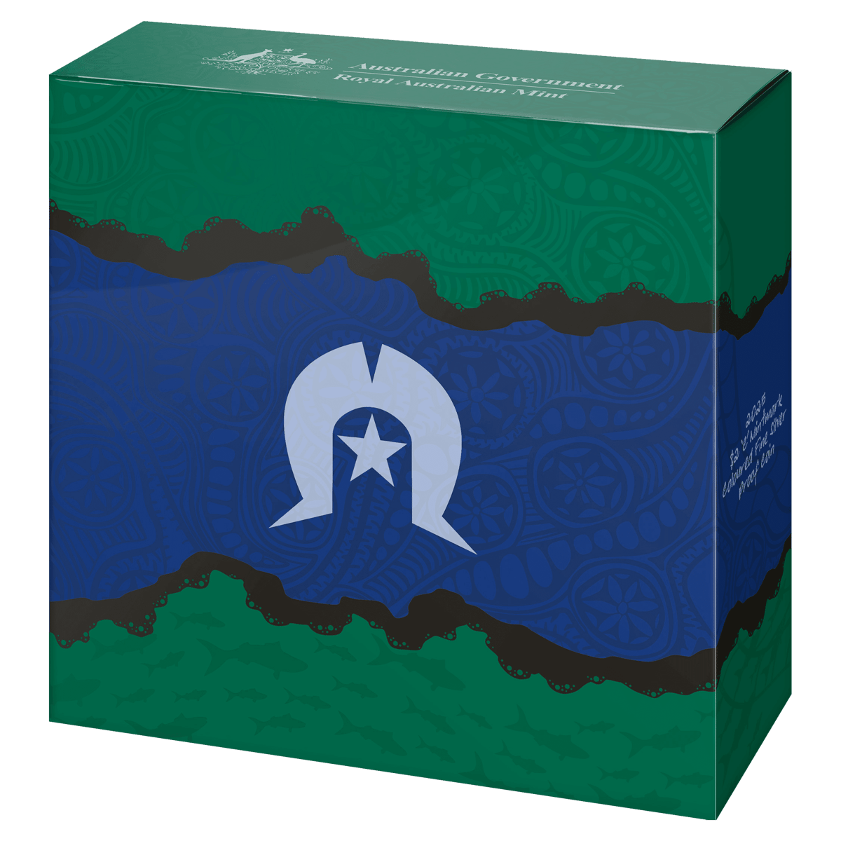 2025 $2 30th Anniversary of the Torres Strait Island Flag Silver Proof Coin - Image 3