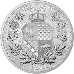 2022 the allegories – polonia & germania 10oz. 9999 silver bullion coin