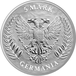 2023 lady germania 1oz. 9999 silver bullion coin