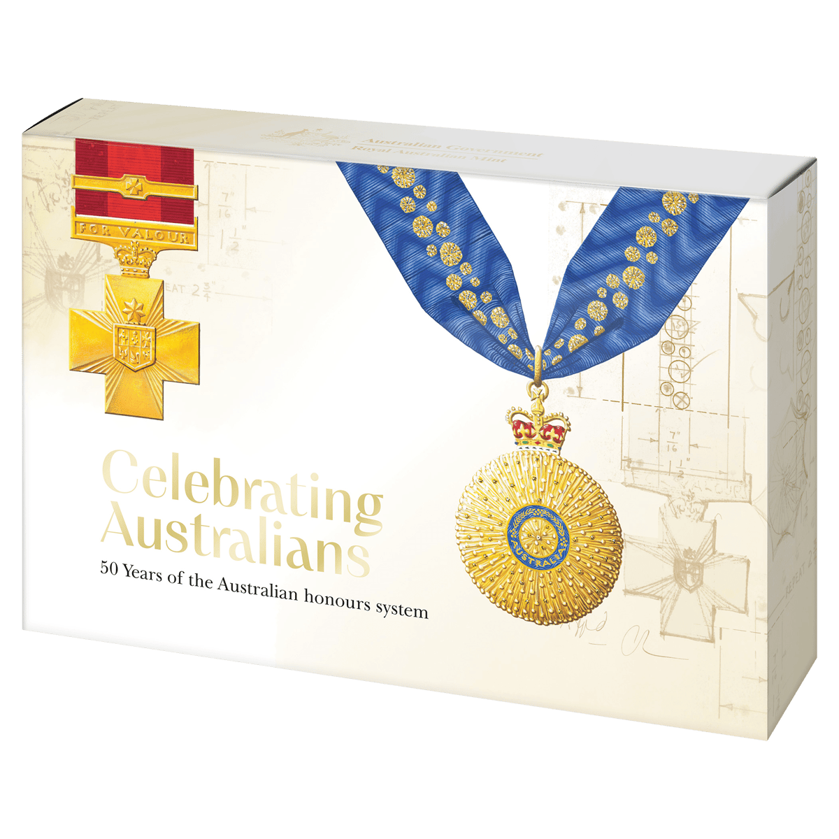2025 50 years of the australian honours system six coin proof year set - image 4