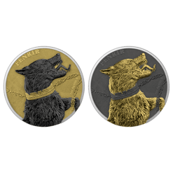 2022 Germania Beasts – Fenrir Geminus 1oz .9999 Silver 2 Coin Set