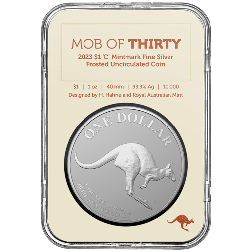 11219-2023-kangaroo-series-30th-anniversary-mob-of-thirty-c-mintmark-1oz-silver-frosted-unc-coin