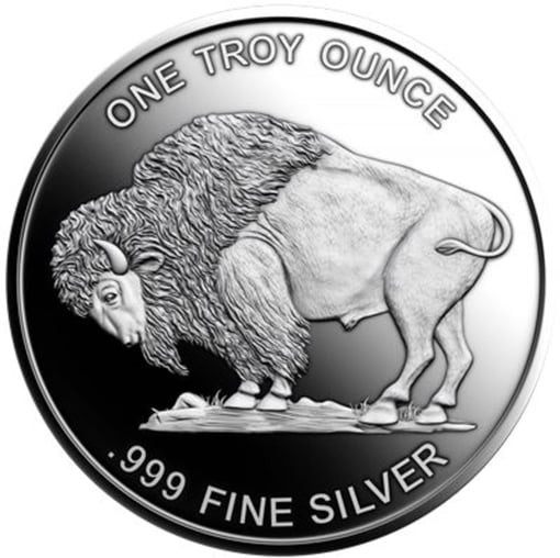Buffalo 1oz. 999 silver bullion round