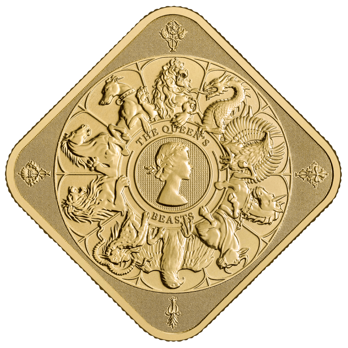 The queens beasts completer 1oz gold bar - image 2