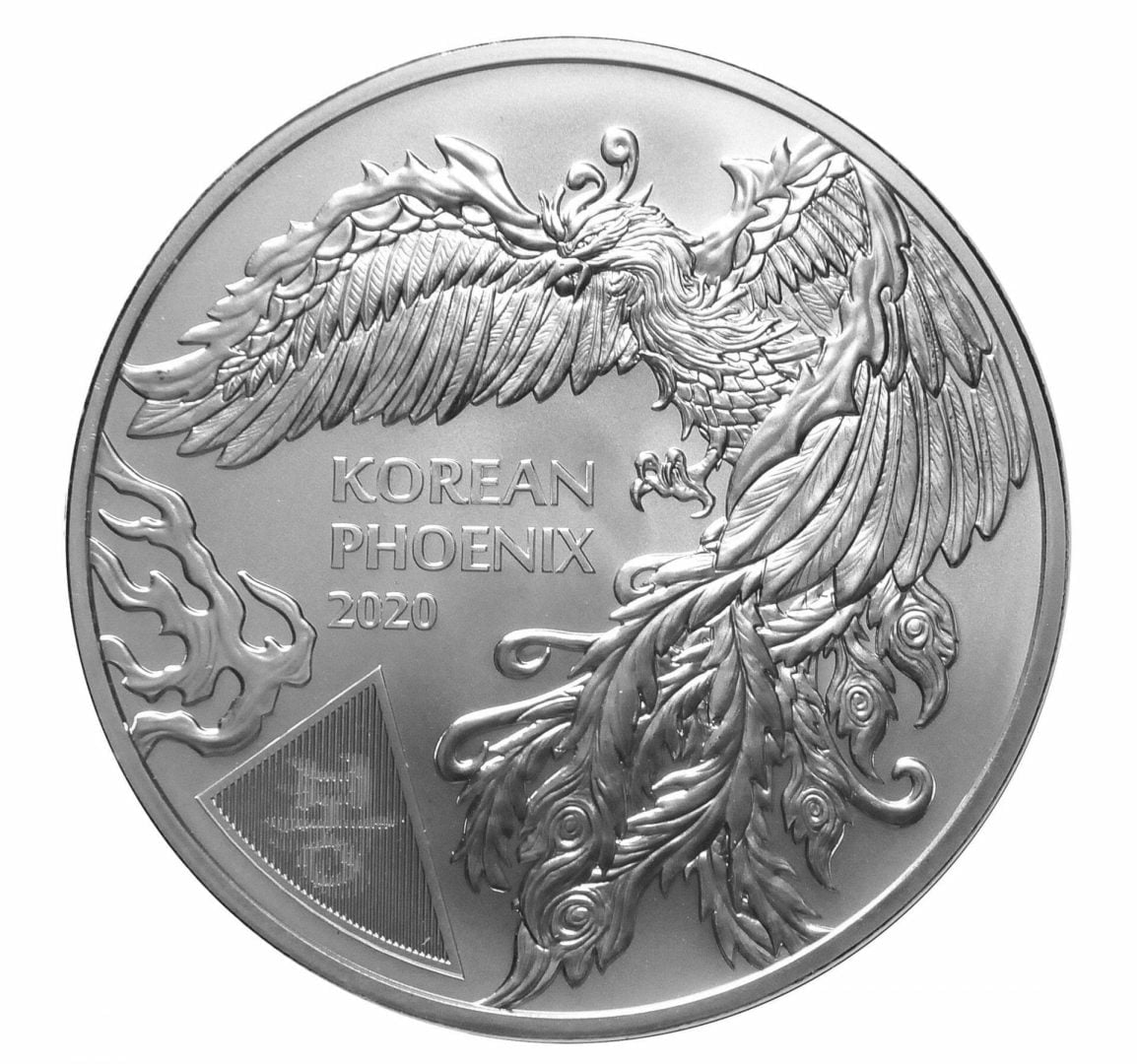 2020SKPHOENIX1OZS-2020-south-korean-phoenix-1oz-999-silver-bullion-round