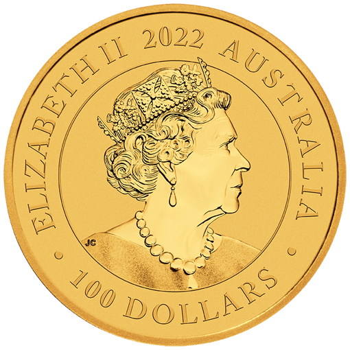 2022 australian swan 1oz. 9999 gold bullion coin