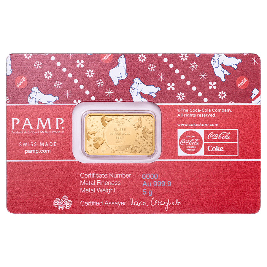 Pccpb5g pamp-coca-cola-5g-gold-minted-bar 12-12-24-03-05-06