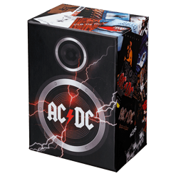 2023 50c 50th anniversary of ac/dc antiqued silver coin