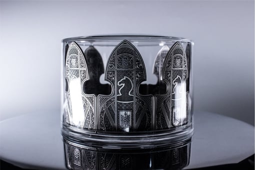 Chess crown series - the knight 1oz silver bullion stackable