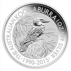2015 Kookaburra 1oz .999 Silver Bullion Coin