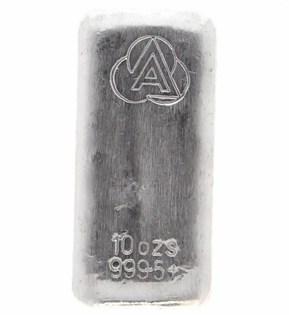 ainslie-bullion-10oz-9995-silver-cast-bullion-bar