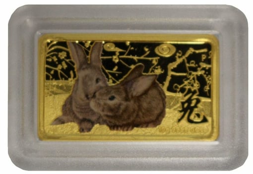 2011-year-of-the-rabbit-10g-9999-rectangular-gold-proof-coin-lun