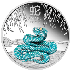 3S2516DDAA 2025-year-of-the-snake-1oz-coloured-silver-proof-coin