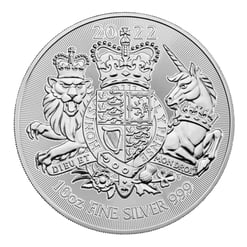 2022 The Royal Arms 10oz .999 Silver Bullion Coin