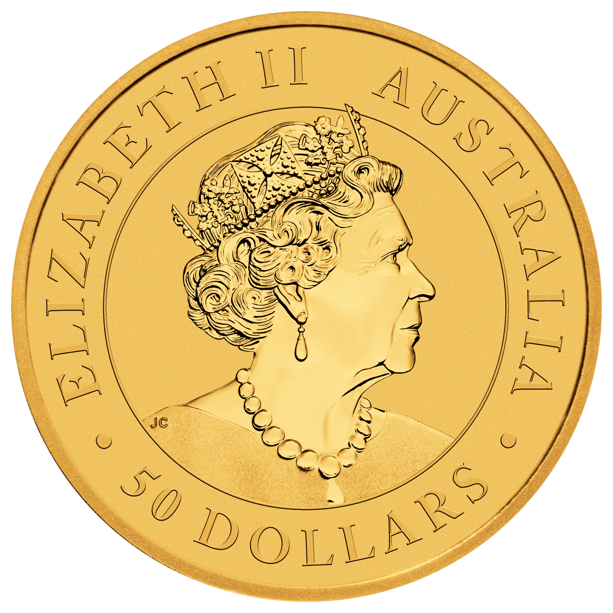 2020 australian kangaroo 1/2oz gold coin - image 3