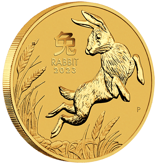 2023 year of the rabbit 2oz. 9999 gold bullion coin – lunar series iii