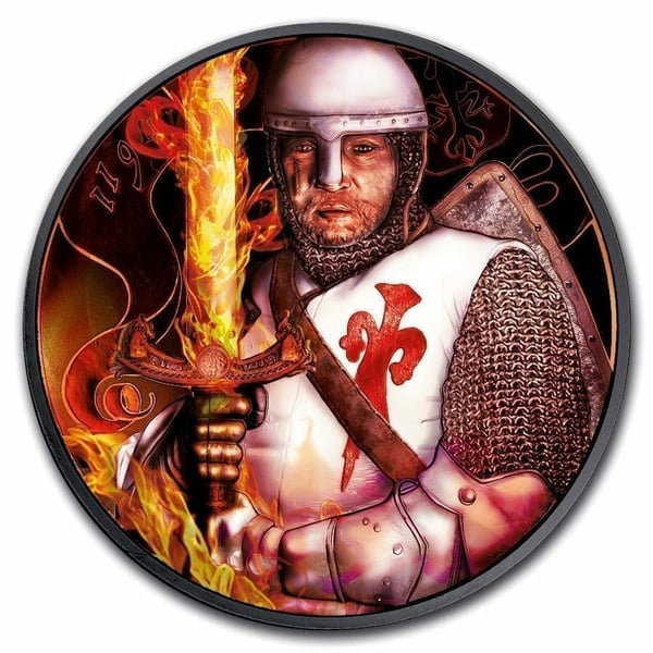 2019DUKEVBR1OZS-2019-anniversary-of-duke-leopold-v-burning-blade-black-ruthenium-1oz-999-silver-coin