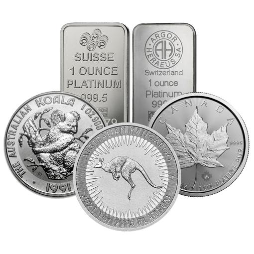 1oz platinum bullion – secondary market