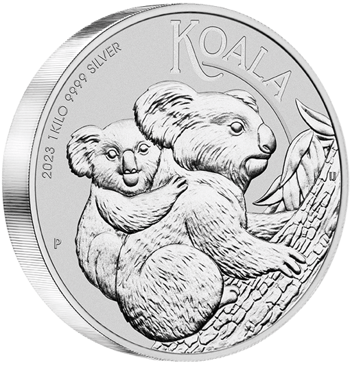 2023 australian koala 1kg. 9999 silver bullion coin – 1 kilo