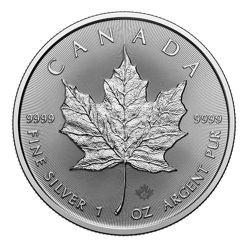 2024 Maple Leaf 1oz .9999 Silver Bullion Coin