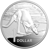 Reverse 11423 2024 Kangaroo Series Desert Life 1oz Silver Coin