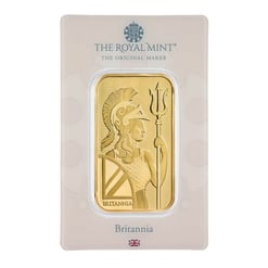 Britannia 1oz. 9999 gold minted bullion bar