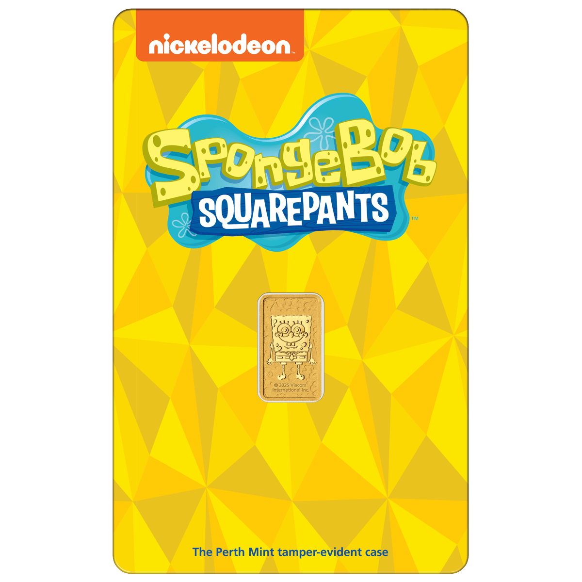 2025 spongebob squarepants 1g gold minted bar
