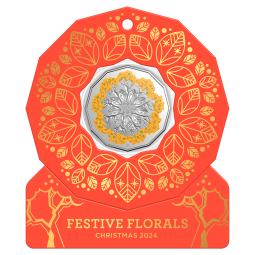 11590 2024-christmas-festive-florals-coloured-coin-pack-of-5 09-