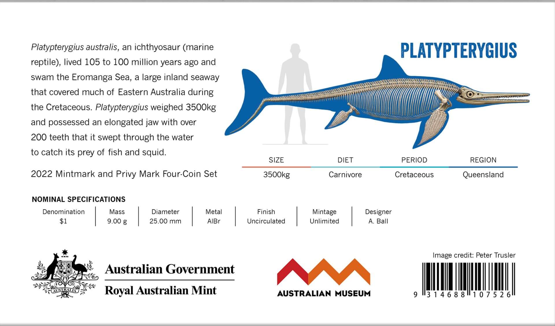10752-2022-1-australian-dinosaurs-down-under-mintmark-and-privy-mark-uncirculated-4-coin-set