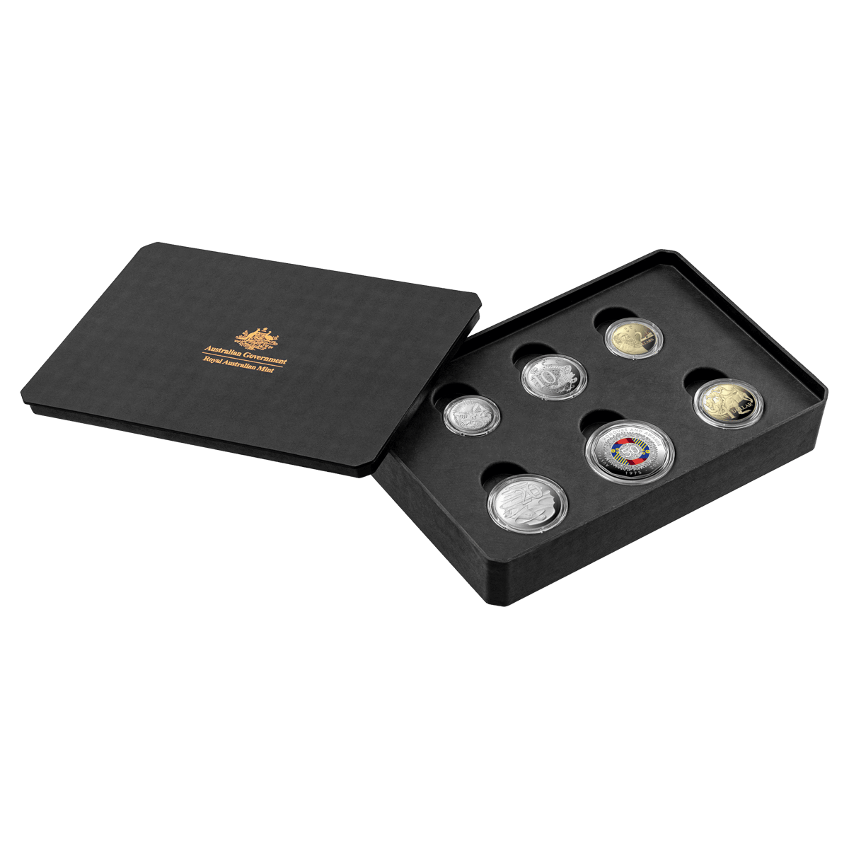 2025 50 years of the australian honours system six coin proof year set - image 3