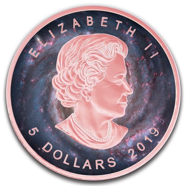 2019milkywaymaple1ozs-2019-milky-way-maple-leaf-gilded-1oz-9999-silver-coin