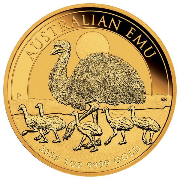 2025 Australian Emu 1oz Gold Coin