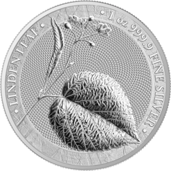 2022 Mythical Forest - Linden Leaf 1oz .9999 Silver Bullion Coin