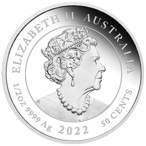 2022 newborn 1/2oz. 9999 coloured silver proof coin