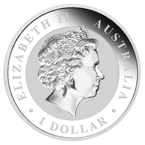 2013 kookaburra 1oz. 999 silver bullion coin