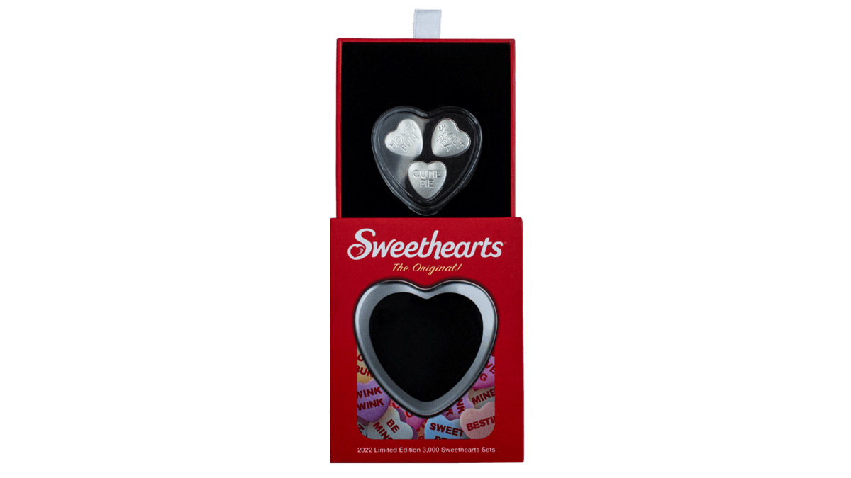 Smkssweethrt30g22-2022-sweethearts-candy-30g-pure-silver-3-hearts-set-3-x-10g-hearts