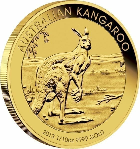 2013kang110ozg 2013-australian-kangaroo-110oz-9999-gold-bullion-