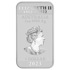 2023 dragon 1oz silver bullion rectangular coin