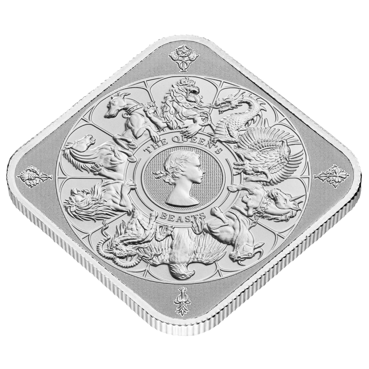 The queens beasts completer 1oz silver bar - image 3