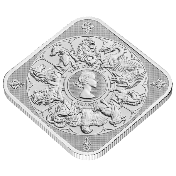 The queens beasts completer 1oz silver bar