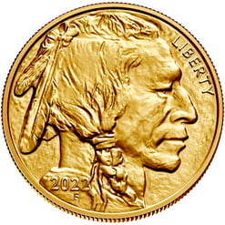 2022 american gold buffalo 1oz. 9999 gold bullion coin