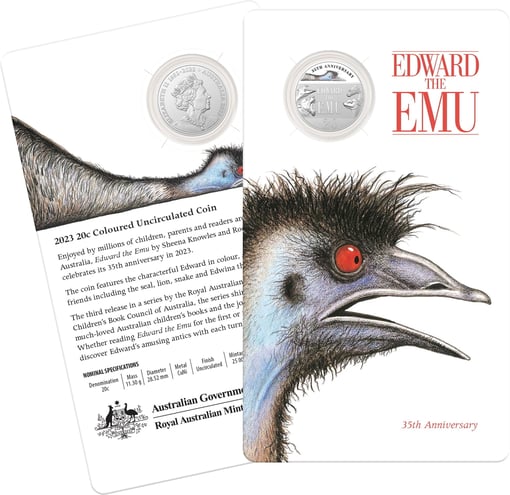 11372-2023-20c-35th-anniversary-of-edward-the-emu-coloured-coin-in-card-cuni