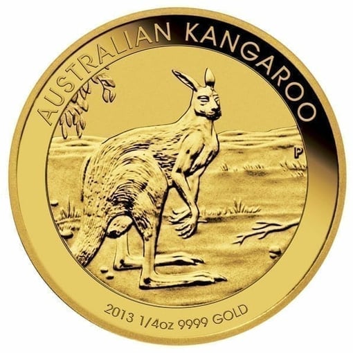 2013kang14ozg 2013-australian-kangaroo-14oz-gold-bullion-coin