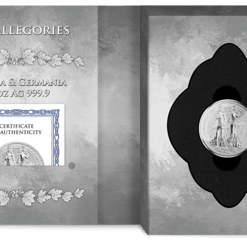 2022 the allegories – polonia & germania 10oz. 9999 silver coin