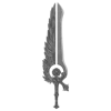 Sword of St. Uriel 2.5oz Silver Sword Shaped Bar