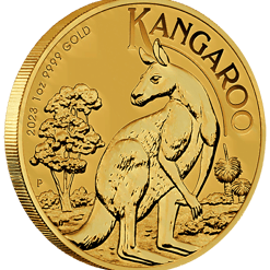 2023 australian kangaroo 1oz. 9999 gold bullion coin