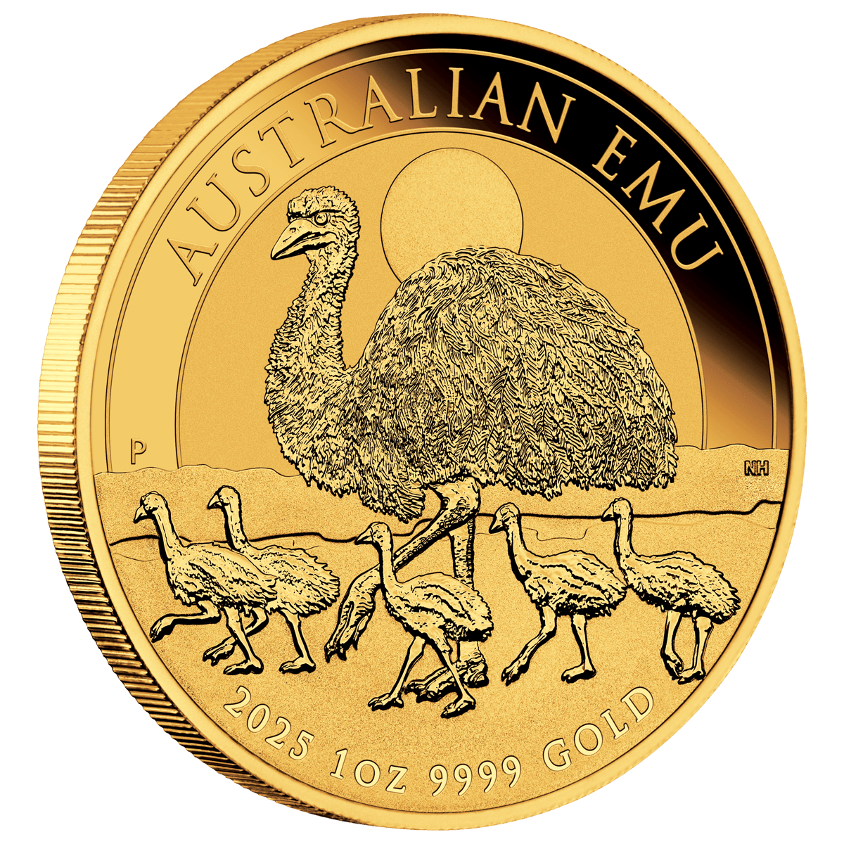 2025 Australian Emu 1oz Gold Coin - Image 2