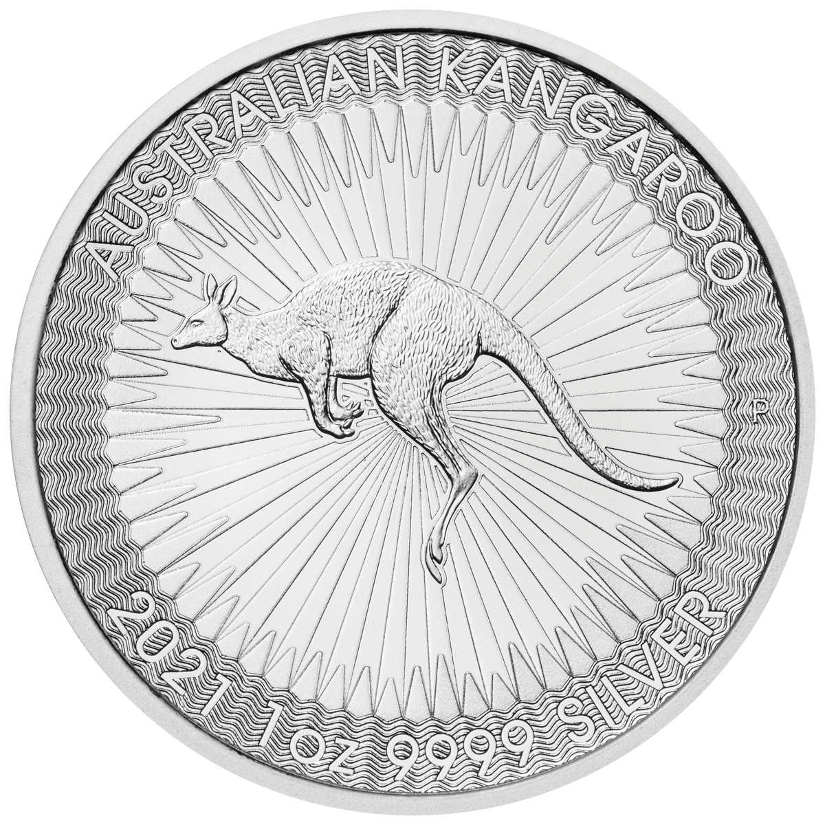 Perth mint kangaroo 1oz silver coin random year